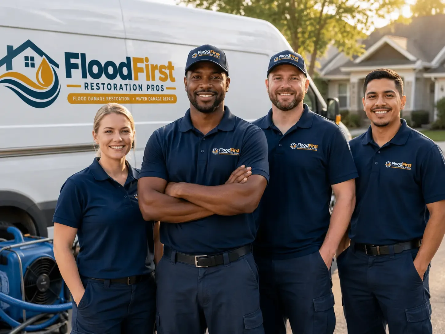 Flood Damage Restoration company in Ryde, CA