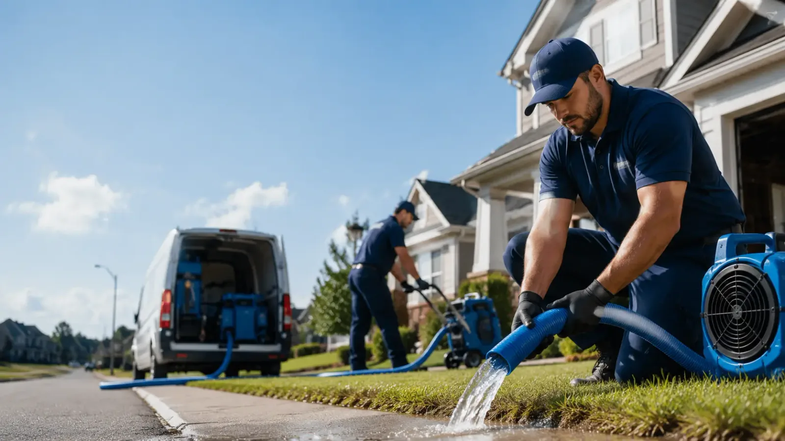 Flood Damage Restoration in Ryde, CA